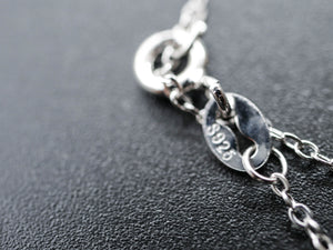 Tiny sea turtle necklace 925 silver - Marc Ocean 